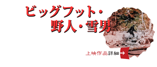ビッグフット・野人・雪男